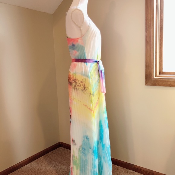 VICTORIA’S SECRET KNIFE PLEAT MAXI SKIRT - Picture 6 of 8